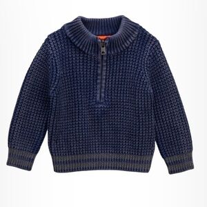 Splendid Quarter Zip Knit Sweater